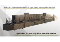 Maszyna do produkcji filtrów powietrza PU Automatyczna linia produkcyjna pieców obrotowych typu U 60 stacji
