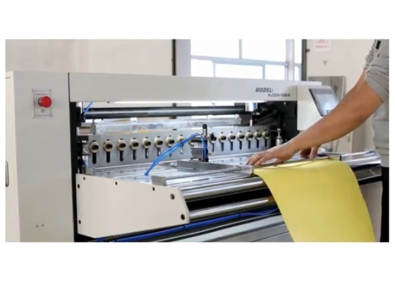 PLCZ100-600-II W pełni automatyczna maszyna do plisowania papieru z nożem Max. Szerokość 600 mm