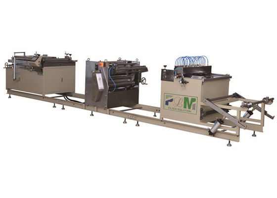 Eco Oil Filter Paper Rotary Plating Machine Linia produkcyjna Origami