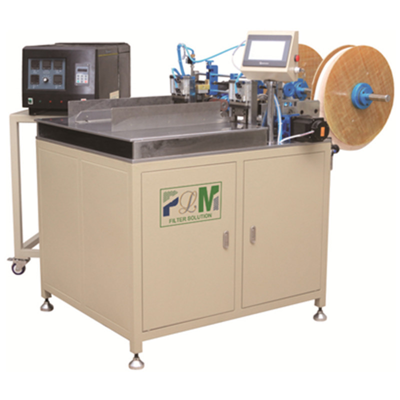 PLLG-2 Obrotowa plisująca maszyna Semi Auto Cabin Air Filter Gluing